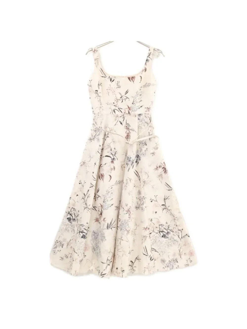 Dior Millefiori Floral Midi Dress - Picture 1 of 8